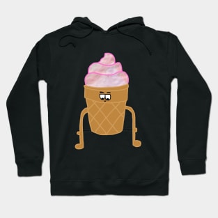 Strawberry Ice Cream Creature Hoodie